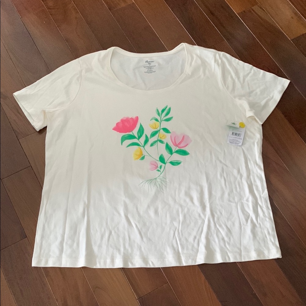 Penmans Plus 3X Floral Print T-Shirt